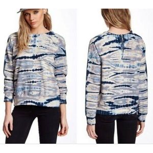 YFB Young Fabulous & Broke Shaka raglan tie dye fleece small